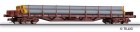 15582 Tillig Flat car with pipe load